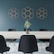 Ekena Millwork Florin Wood Fretwork Pierced Ceiling Medallion, Wood (Paint Grade), 34"OD x 12"ID x 3/8"T CMWP34X34X0375FOMF - alternate 6